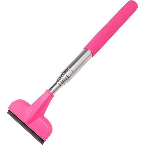Grattoir à glace pour rétroviseur latéral de voiture – Essuie-glace rétractable, brosse à neige et grattoir à glace – Grattoir à vitre compact