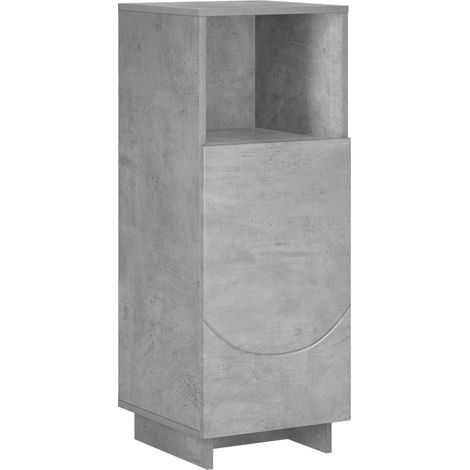 Mueble de cuarto de baño Gris Hormigón 36,5 x 38 x 95 cm vidaXL (1/5)