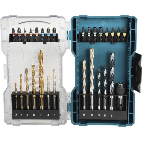 Caja de 29 taladros y puntas Makita – E-07054 (1/4)