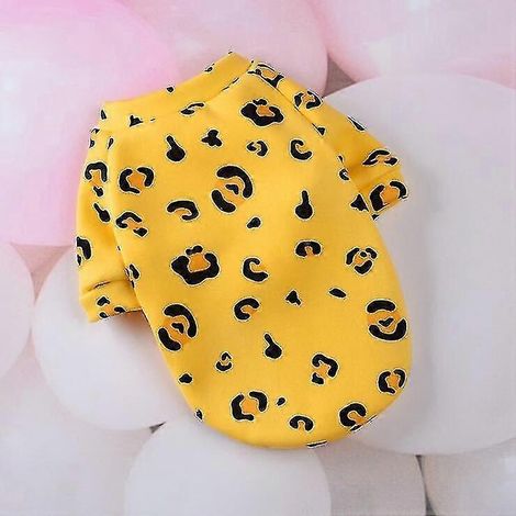 Niedlicher Hunde-Hoodie mit Leopardenmuster, Winterkleidung für kleine Hunde, ideal für Chihuahuas, Shih Tzus, Welpen und Katzen. (1/5)
