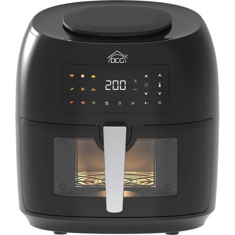 FRIGGITRICE AD ARIA 8L 1800W NERO- 1,0 pz