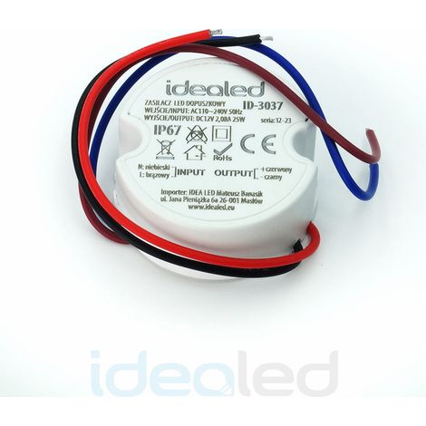 LED-Netzteil 12V DC für Box 2,08A 25W wasserdicht Idealed ID-3037 (1/4)