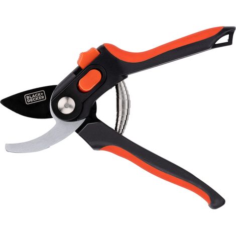 BLACK+DECKER sécateur Noir H2.5xl6xL20.3cm (1/5)