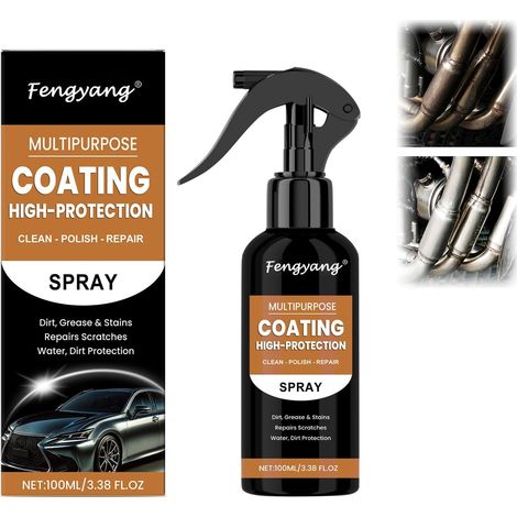 Car Rust Remover Car Coating Spray Multifunctional Car Cleaning Waterproof Dustproof (1/5)