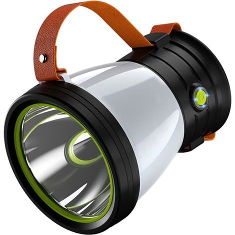 Lampe solaire de camping avec batterie rechargeable, lampe LED pour les pannes de courant, lampe de tente portable compatible avec les équipements de plein air (1/4)
