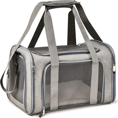 Cage/transporteur pour chats/chiens de petite/moyenne taille, chiens et chiots (poids ne dépassant pas 6,8 kg) (1/5)