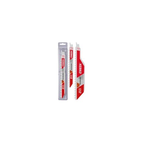 Lame per sega alternativa con punte in carburo, 1 lama, 2,5 tpi (10 mm), 300 x 40 x 1,6 mm ERKO