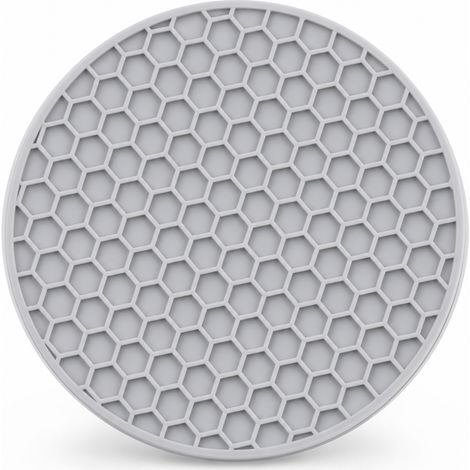 dessous-de-plat isolant gris renforcé en silicone modele 1