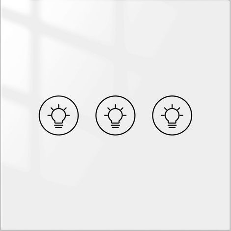 Interrupteur variateur Tuya WiFi avec minuterie intégrée, commande à distance via application, 1/2/3 voies, à induction et tactile, 90-250 V (1/5)