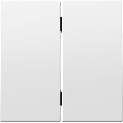 Tecla doble para mecanismo pulsante blanco mate serie Simon 360 (1/5)