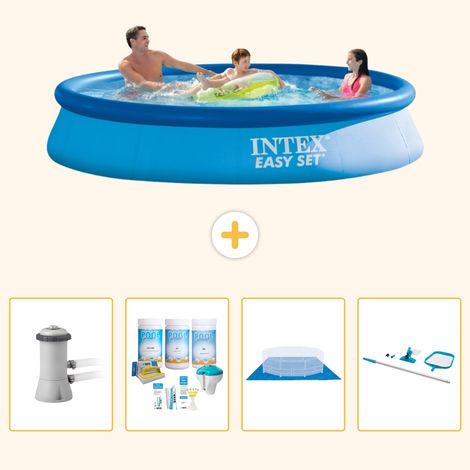 Intex Piscine Easy Set Ronde - 366x76 cm - 5-pièces  S20927 (1/5)