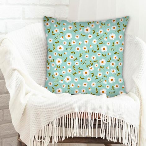 Housse de coussin carrée standard 45x45cm résistant au lavage pour décoration de Pâques pour la maison et la chambre (1/5)