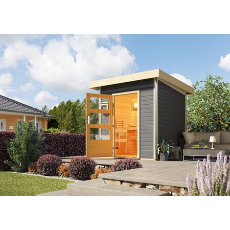 SH Torge, 9kW Bio ext.Strg moderne Tür, terragrau