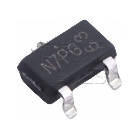 The AOS AO3481C SOT-23 P-channel MOSFET chip with low RDS(ON) is suitable for load switching chips, electronic components and packs of 5.