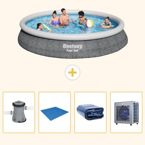 Bestway Bestway Fast Set Ronde - 457x84 cm - 5-pièces S278 (1/5)