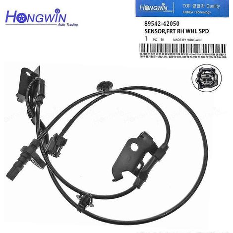 Capteur de vitesse de roue ABS avant/arrière gauche/droite 89542-42050 89543-42050 89545-42040 89546-42040 Compatible avec Toyota RAV4 2.4L 4WD (avant droit) 2006-2013 (1/5)