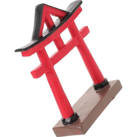 miniature de torii rouge pour aquarium et jardin petite d (1/5)