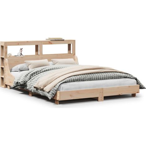 Maison Exclusive - Letto senza Materasso 120x190 cm in Legno Massello di Pino