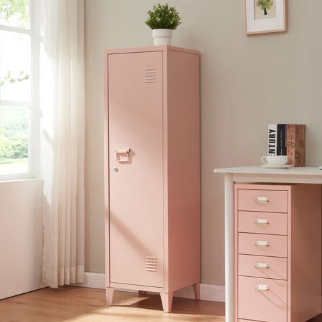 Armadio da Ufficio Kurikka Acciaio Beige Pesca [en.casa] (1/5)