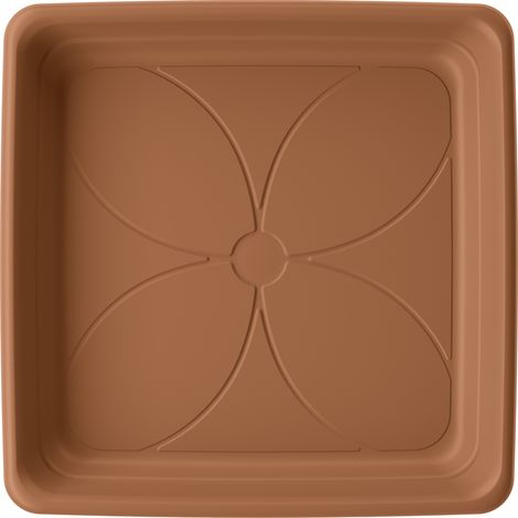 Poétic MY CITY GARDEN Untersetzer Terracotta quadratisch 25 - Kunststoff