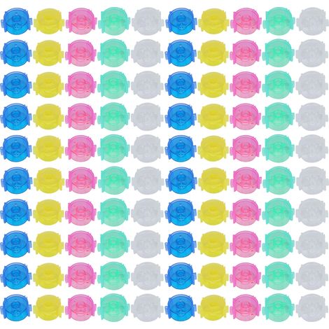 100 clips de fixation pour bobines, anti-chute, pour le rangement et le maintien des bobines, accessoires pour machines à coudre (1/5)