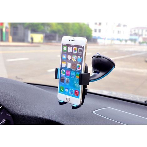 TrAdE Shop Traesio - Portacellulare Porta Cellulare Per Smartphone Con Snodo E Ventosa - (1/5)