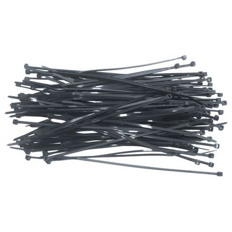 Kabelbinder 3,6 x 300 mm, 100 Stück, schwarz (1/2)