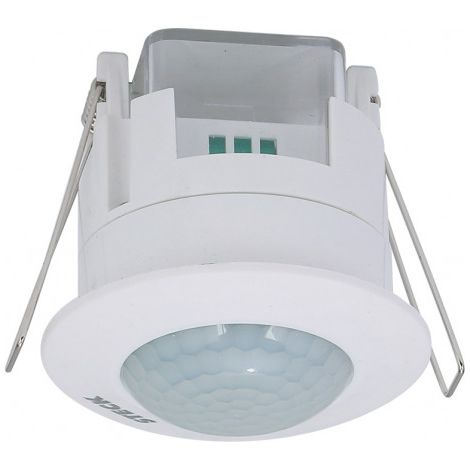 Bewegungsmelder dede Einbaumelder ip20 white 7,3x7,6x7,6 cm Schnitt 6,1d 360º Reichweite bis zu 6 m