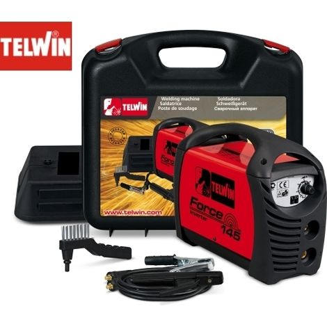 Saldatrice INVERTER ad elettrodo 130 Amp Telwin - Force 145