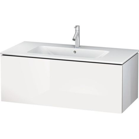 L-CUBE mobile lavabo 1020x481x400mm noce scuro