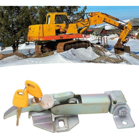 Zylinderkopfschloss mit 2 Schlüsseln, kompatibel mit HITACHI EX200 (1/5)