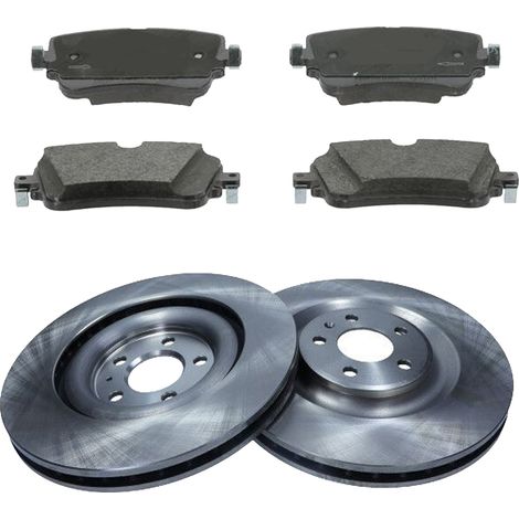 KIT FRENI POSTERIORI compatibile con AUDI Q8 (4MN) - DISCHI + PASTIGLIE OEM: FDB4807 / 18493 /SOSTITUZIONE DIRETTA/BASSA POLVERE/SILENZIOSO (1/5)