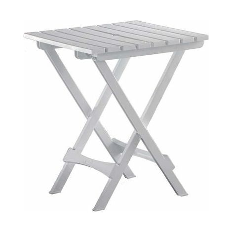 Tavolo pieghevole in polipropilene 42 x 52 centimetri per spiaggia campeggio e picnic (1/2)