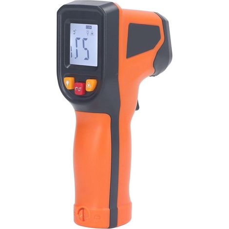 Thermomètre infrarouge numérique de cuisson - Mesure sans contact de la température des aliments avec écran LCD, de -50 à 400 °C (1/5)