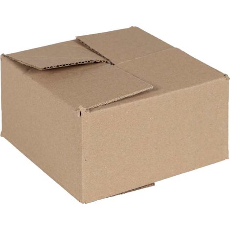 Faltbox mit Speicher 50 pcs Natur 15 x 15 x 8 cm Karton (1/5)