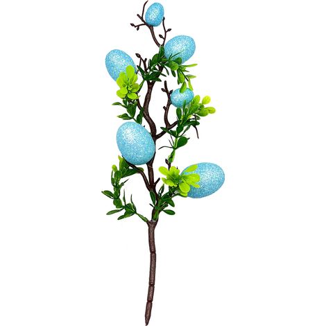 (3 pro Packung) (Mindestbestellmenge: 20) Ostereier-Ausschnitte, Schaumstoffeier-Ausschnitte, grüne Blatt-Ausschnitte, Osterdekorations-Ausschnitte - 34 cm große rosa Schaumstoffeier (ohne Draht im St (1/5)