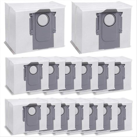Lot de 15 sacs à poussière pour aspirateur Roborock S8+/S8 Pro Ultra (1/5)