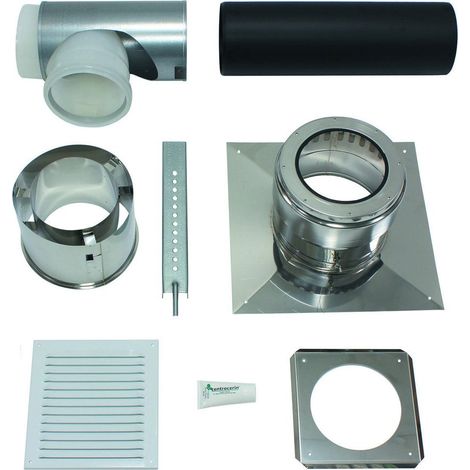 Vaillant Basis-Anschluss-Set DN 160 PP an Abgas DN 160 PP Schacht, 0020095533