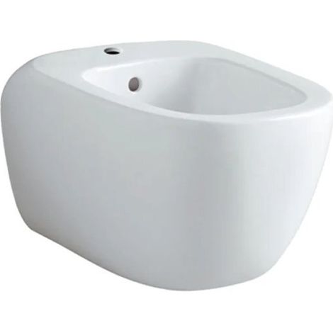 GEBERIT - CITTERIO BIDET MONOFORO SOSPESO CON FISSAGGIO NASCOSTO BIANCO KERATECT 500.539.01.1 (1/4)