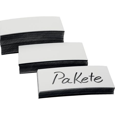 magnetoplan, Etiquettes magnétiques, blanc, lot de 200, (1/2)