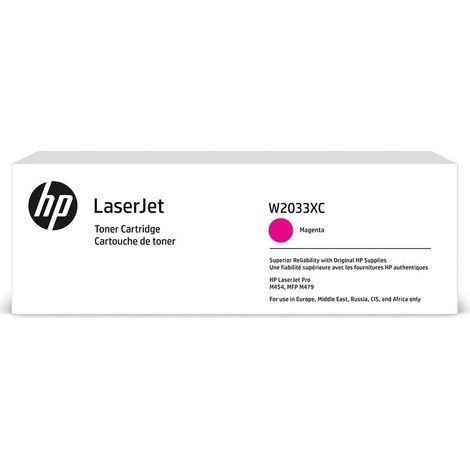 Toner magenta pour imprimante HP LaserJet 415XH (W2033XC)