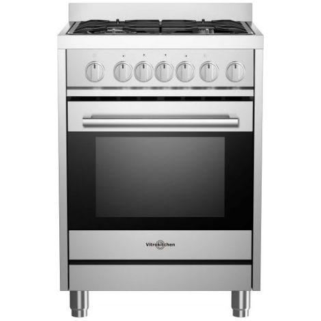 Cocina vitrokitchen st6060ib 4 quemadores horno 68L (1/3)