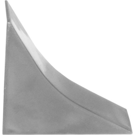 HOLZBRINK Embout finition pour profil d’étanchéité pour plan de travail, finition du profil, Granit foncé PVC 23x23 mm, 1 pc