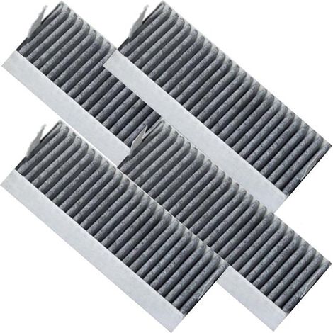 Lot de 4 filtres de hotte aspirante - Compatible Siemens & Bosch 17007505 / 17004796 - Remplace CleanAir HZ9VRCR0 - Filtre à graisse (1/4)