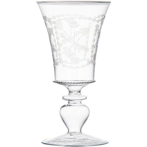 Copas de champán grabadas, copas de vino de vidrio de borosilicato de alta calidad. (1/4)