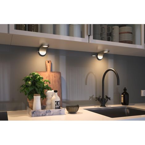 99956 éclairage de meubles LED Clever Connect Spot Trigo Tunable White 12 V incl. 1x2,1 watts gradable Chrome mat plastique 2700-6500K (1/5)