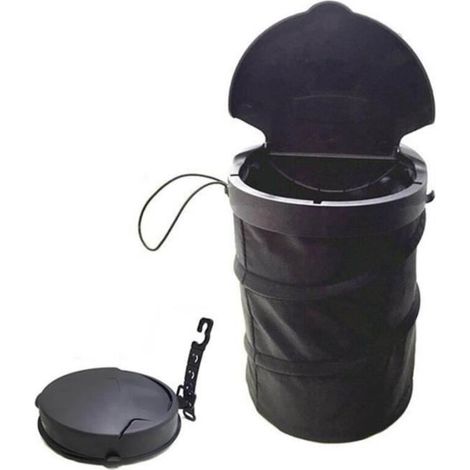 Poubelle Pliante - Universel - Sac Poubelle pour Véhicule - Léger - Grande Capacité - Démontable (1/4)