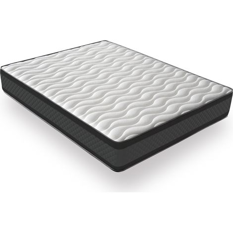 Colchón Viscoelástico, Doble Cara, Firmeza Alta, Alto 20Cm 80x180 cm Dagostino Home
