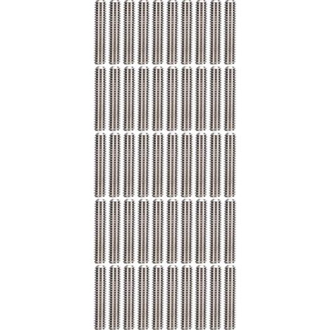 50 vis sans tête inox A2-70, M2.5x12mm – set de vis de fixation pour mécanique fine (1/5)