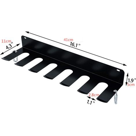 Porte-bandes élastiques de fitness résistant, support d'accessoires de musculation pour haltères et poignées d'entraînement (1/2)